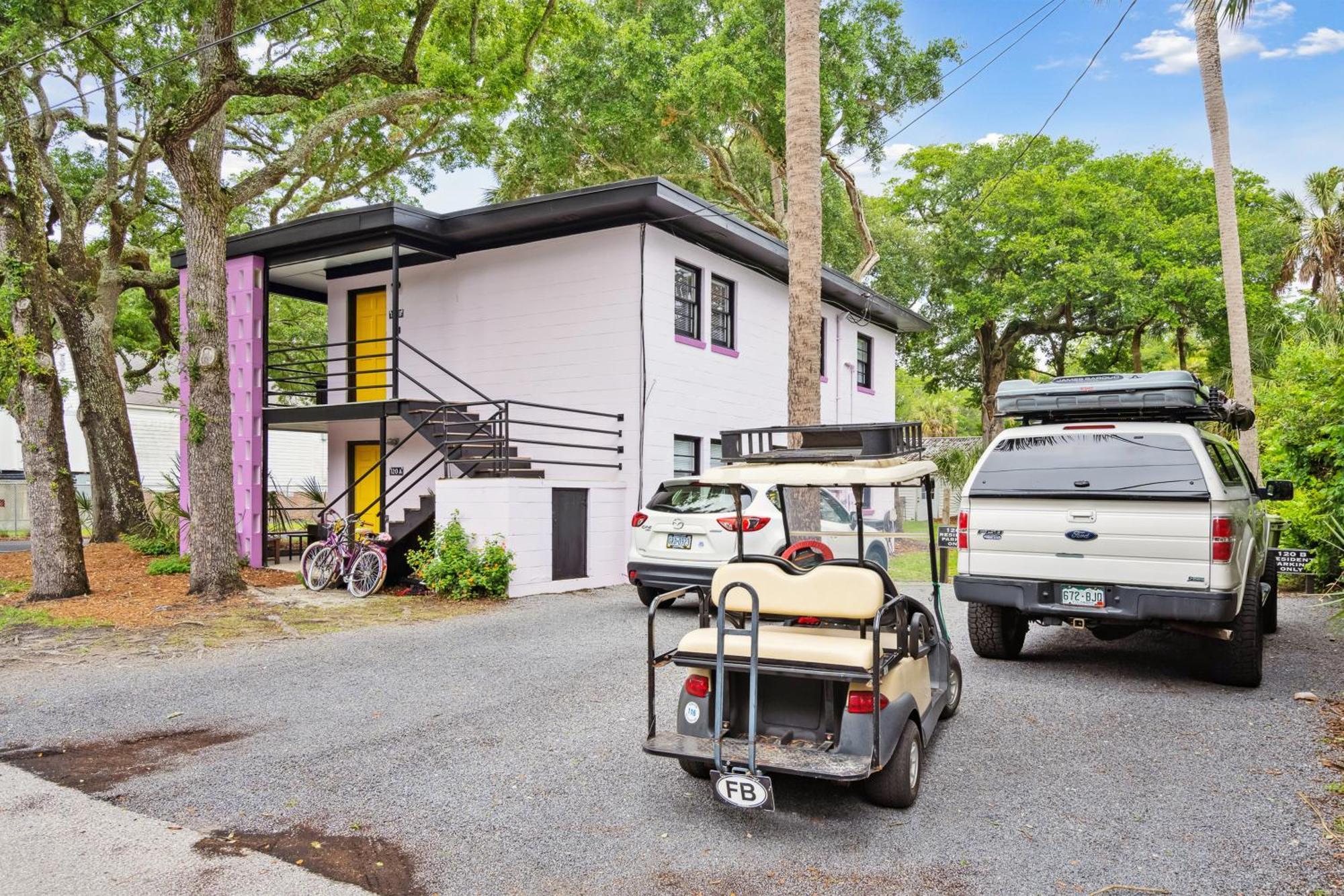 Folly Vacation Great Location, Vintage And Fun 120 Unit A Apartment Folly Beach Exterior photo